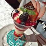 資生堂パーラー - クリスマス・ルージュパフェ