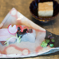 白金台こばやし - 今日のお造りはブリとサワラです。たまらん美味さです！