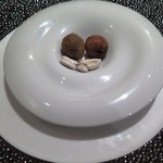 ポンテ デル ピアット - 「始まりの一口料理」のアップ