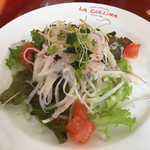 Pasta&Cafe LA☆COLLINA - 本日のパスタのサラダ