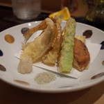 Sushi Yoshiduki - キスの天ぷら（15’07）