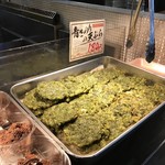 明神丸 - 【2016年10月】買ってないけど、こんなのありました（青さのりの天ぷら）。