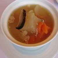 香港1997 銀座店 - 豚肉と大根の多種薬膳の炊込みスープ(おかわり可)