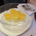 レストラン ペリニィヨン - 20161218　オレンジゼリー