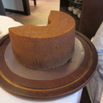 レストラン ペリニィヨン - 20161218　コーヒーのシフォンケーキ