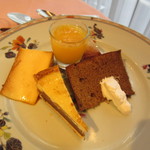 レストラン ペリニィヨン - 20161218　デザート全部盛り