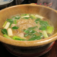 比良山荘 - 牡丹鍋 白味噌で5