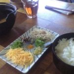 鶏飯食堂 HABUS - 鶏飯セット(1000円)