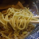中華そば 多賀野 - 麺のアップ
