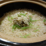 銀座 しのはら - 柴山・松葉ガニ 味噌とお出汁の御飯