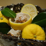 銀座 しのはら - 柚子釜