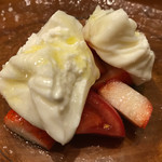 フラテッロ - 水牛のモッツァレラフルーツトマトとあまおう