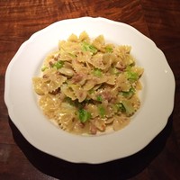 クッチーナ クラモチ - ファルファッレのラグーボロネーゼクリームソース