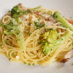 バローレ - 美瑛産ブロッコリーと自家製ベーコンのスパゲッティーニ