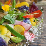 季節のお野菜の盛り合わせ（要予約）