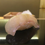 鮨 ます田 - 2016/11_ひらめ