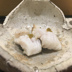 鮨 ます田 - 2016/11_穴子白焼き