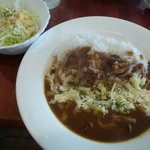 モーニングトマト - キノコとチーズのカレー（本日のスペシャルランチ） \980