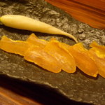 千寿庵 - またまた頼んだ自家製からすみ