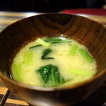いでたち、ほたる。 - 〆の味噌汁
