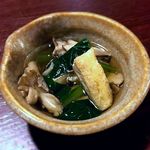 心 - お通し　2016.11.15