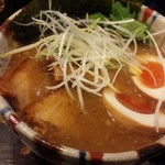 上野 戸みら伊本舗 - 特製豚骨魚介ラーメン　アップ(16-12)