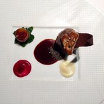 レストラン タテル ヨシノ 銀座 - 野鹿のロッシーニ風