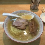 中華そば さとう - 2016年7月 (中)＋缶ビール