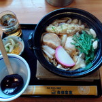 Hachiei Nambu Yashiki - 鍋焼きうどん993円税込み