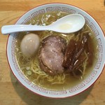 中華そば さとう - 2016年8月 (中)＋卵