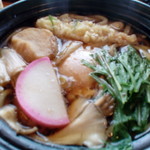 Hachiei Nambu Yashiki - 鍋焼きうどん993円税込み