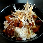 麺好き うるふ - ミニチャーシュー丼【Dec.2016】