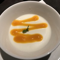 博多もつ鍋 やま中 赤坂店 - 杏仁豆腐！