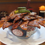 豚丼専門店 木ノ下 - G（ガーリック）丼