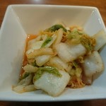 成吉思汗 大黒屋 - 自家製白菜キムチ(350円)