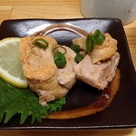海畑 - 鮟鱇の肝、あん肝も濃厚な味で旨かった～
