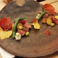 銀座 小十 - 焼物（鰆と尾崎牛）