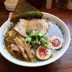 麺屋 五郎 - 味玉ラーメン大（醤油）1000円
