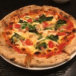 Pizza-kaya ORCA - キノコとパンチェッタのピザ　1180円