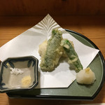 湖粋 - 白子の天ぷら