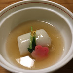 湖粋 - 蕪蒸し  金粉が！