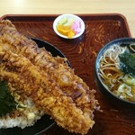 長寿庵 - 穴子丼1000円