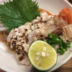 酒場 16番 - たら白子の炙りポン酢