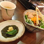 Mekiki no ginji - アカモクの三杯酢／目利きの漁師屋サラダ