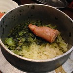とりの蔵 - 高菜明太子　釜飯
