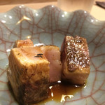 うを徳 - 氷見産寒ブリの炙り