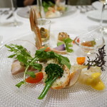 ジュエーメ - 海の幸の前菜盛合せ