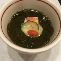 しゃぶしゃぶ・日本料理 木曽路 上野店 - もずく酢