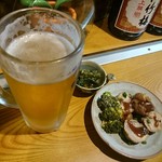 来安 - ビールとおつまみ