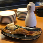 Sushi Izakaya Yataizushi - 特大穴子の一本握り499円税別